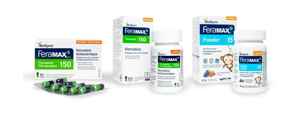 Feramax Product Line | Feramax Pd products | iron supplements